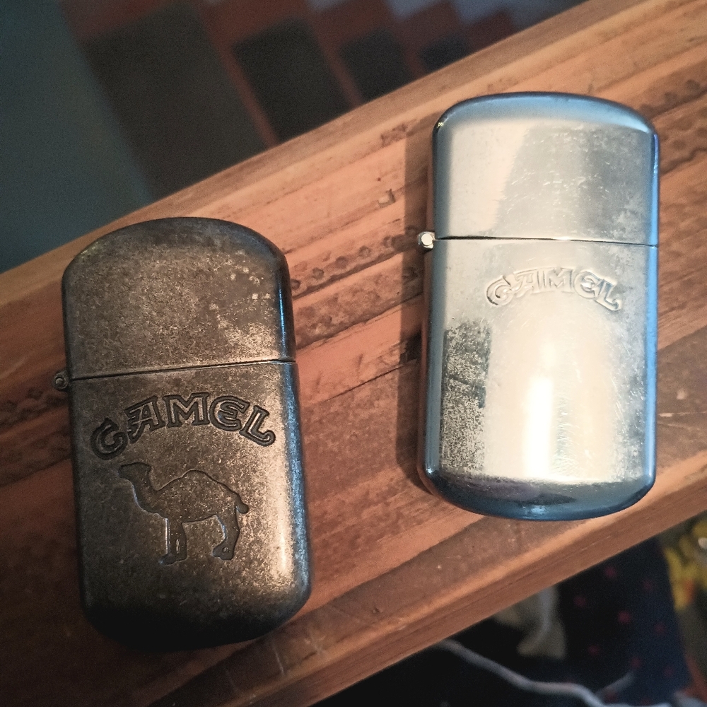 Camel  Vintage Lighters Set